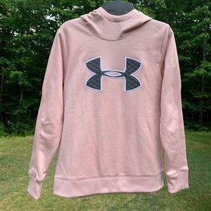 Under Armour Women’s Top Pink Sweatshirt Hoodie